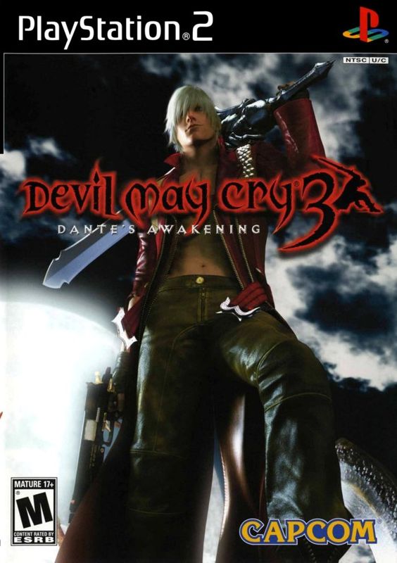 Devil May Cry 3 box art for Playstation 2
